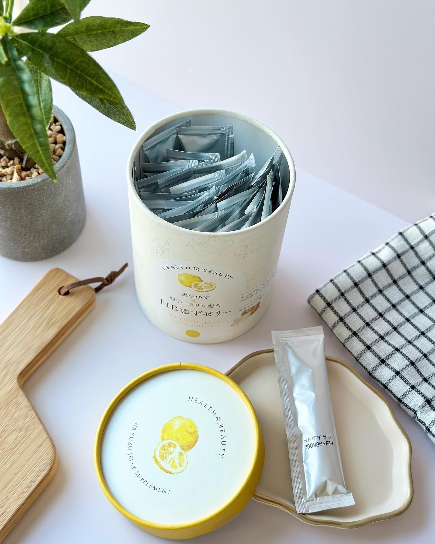 HBゆずゼリー /フローラ/健康サプリメントを使ったクチコミ(2枚目)