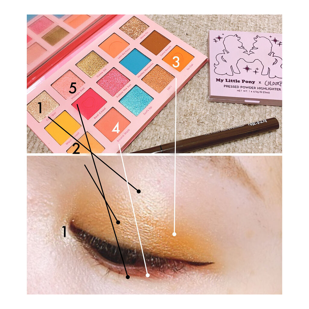 ザ ファースト ペンアイライナー P2.ブラウニー/MERZY/リキッドアイライナーを使ったクチコミ（2枚目）