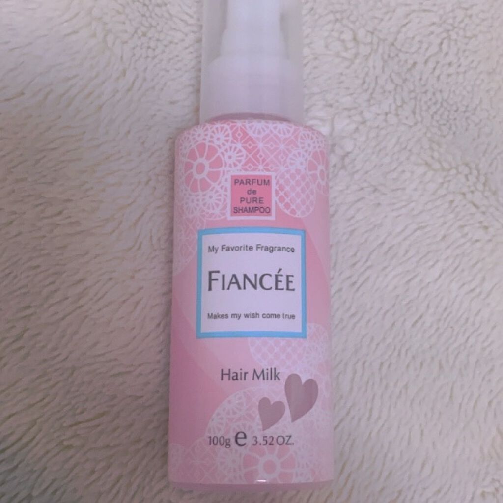 フィアンセ フレグランスヘアミルク ピュアシャンプーの香り/フィアンセ/ヘアミルクを使ったクチコミ(2枚目)