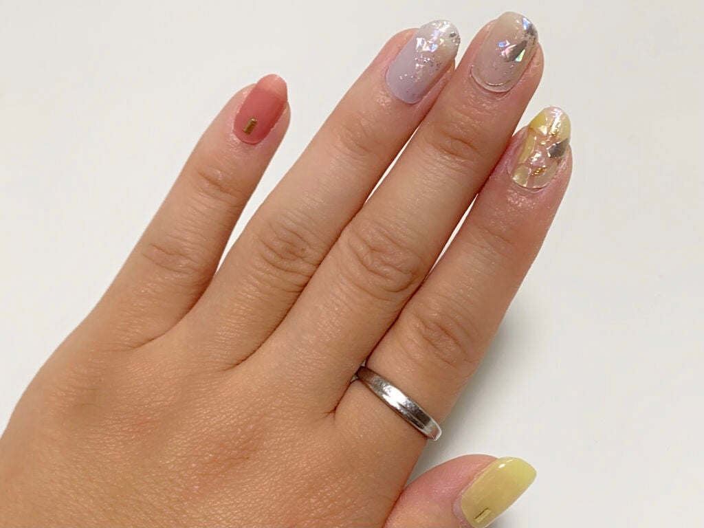 リアルジェルネイルシール/BEAUTY AVENUE/ネイルシールを使ったクチコミ(2枚目)