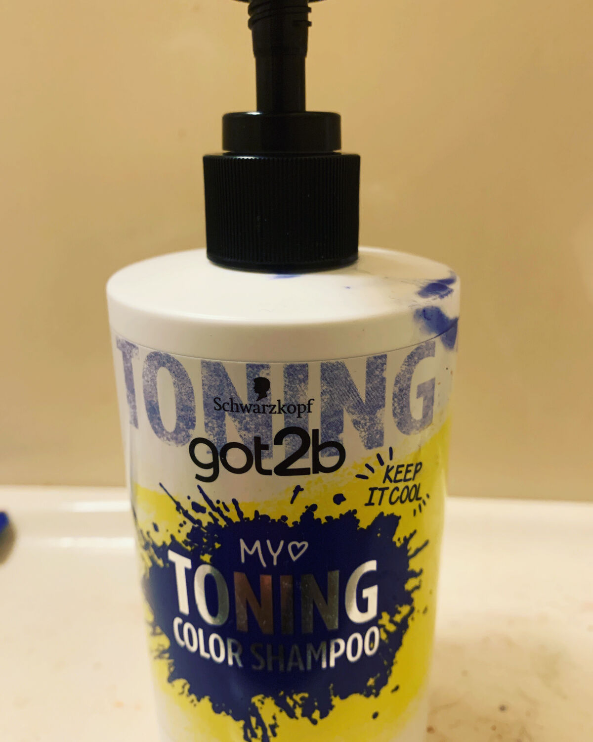 ボンディング・トーニングカラーシャンプー/got2b/市販シャンプーを使ったクチコミ（1枚目）