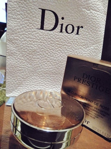 プレステージ ル クッション タン ドゥ ローズ/Dior/クッションファンデーションを使ったクチコミ（1枚目）