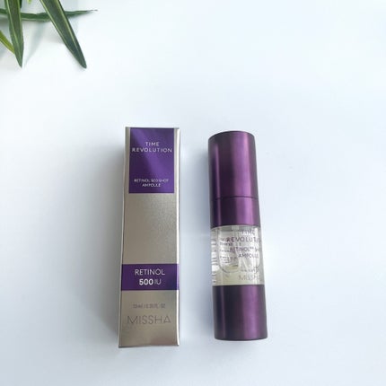 ミシャ タイムレボリューション レチ500ショット美容液/MISSHA/美容液を使ったクチコミ(7枚目)