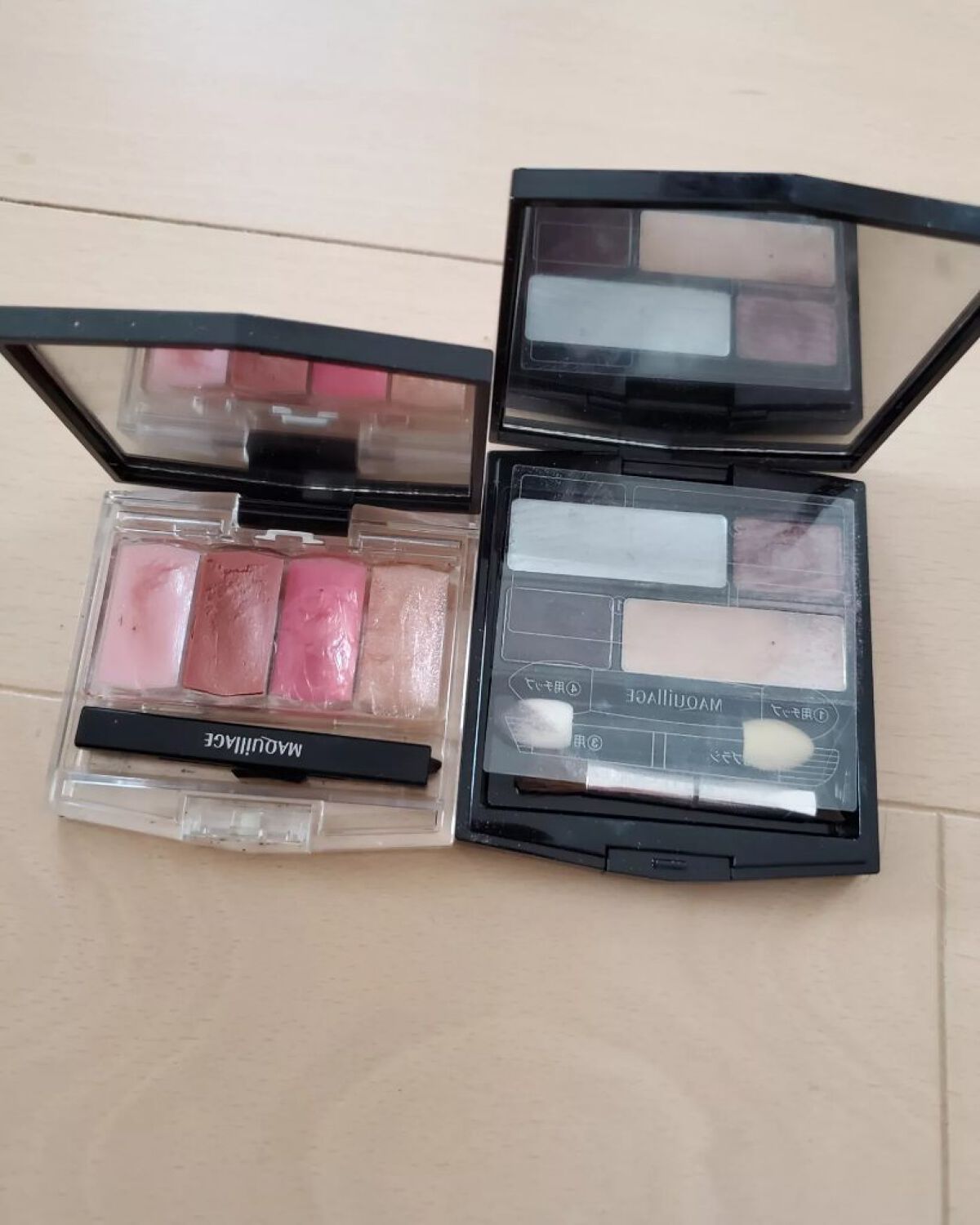 スパークルコントラストアイズ/マキアージュ/アイシャドウパレットを使ったクチコミ（3枚目）