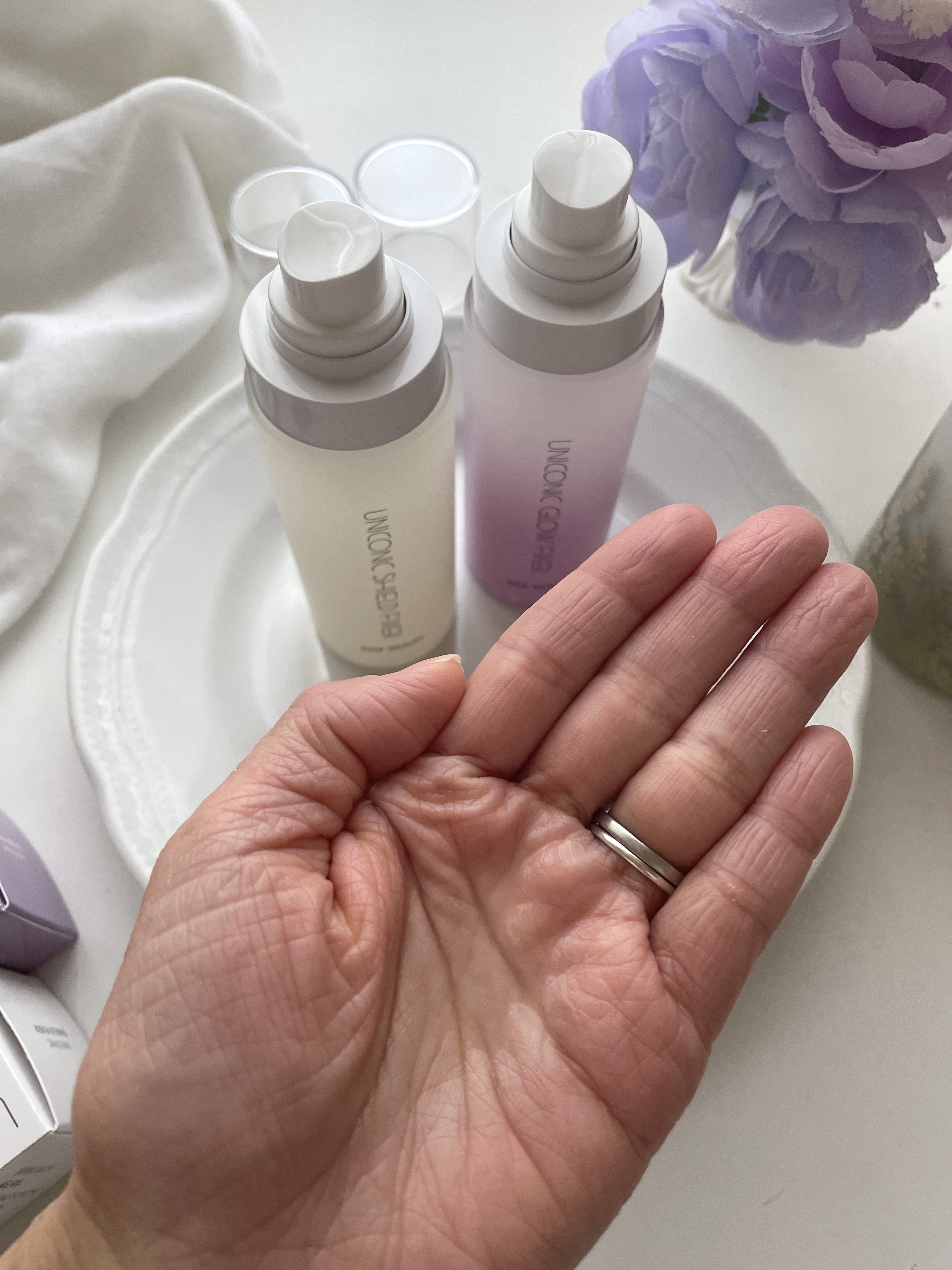 ユニコーン メイクアップグローフィックスミスト/SELF BEAUTY/フィックスミストを使ったクチコミ（3枚目）