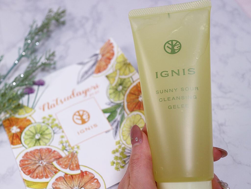 あゆみんっ。 on LIPS 「✡︎𝑖𝑔𝑛𝑖𝑠サニーサワークレンジングジュレ香りがスッキリして..」(2枚目)