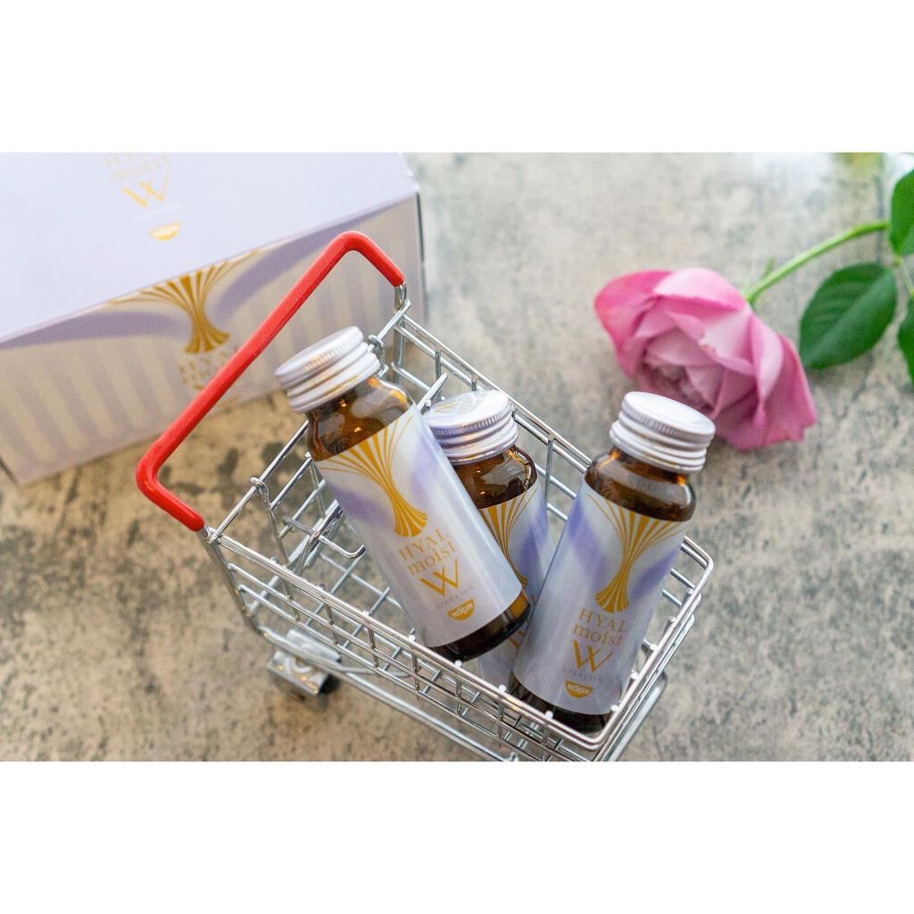 ヒアルモイスト W/日清食品/美容ドリンクを使ったクチコミ(1枚目)