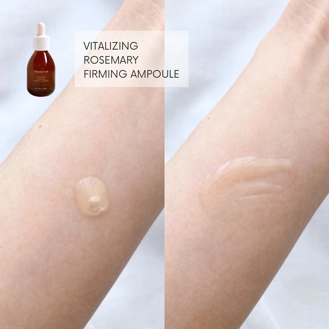 バイタライジング ローズマリー ファーミング アンプル/AROMATICA/美容液を使ったクチコミ(2枚目)