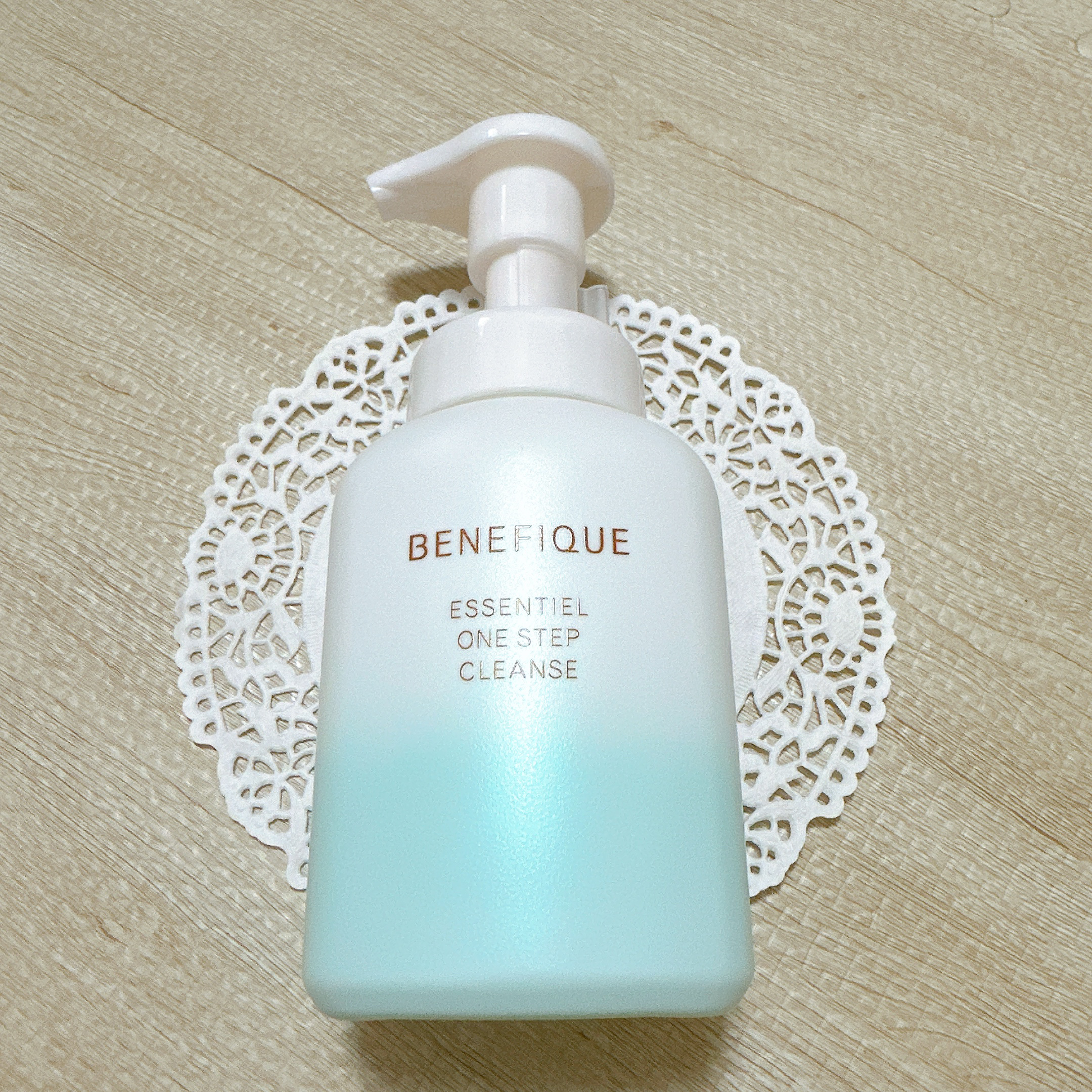 エッセンシャル ワンステップクレンズ/BENEFIQUE/泡洗顔を使ったクチコミ（2枚目）