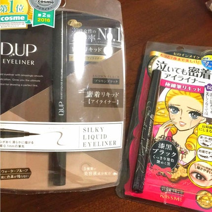 スムースリキッドアイライナー スーパーキープ/ヒロインメイク/リキッドアイライナーを使ったクチコミ(1枚目)