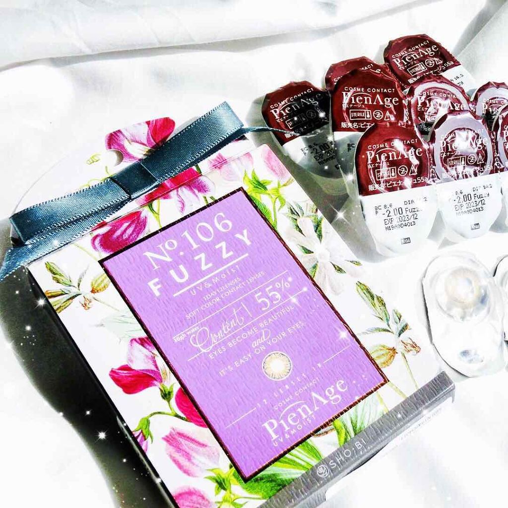 ピエナージュ UV＆モイスト/PienAge/カラーコンタクトレンズを使ったクチコミ（1枚目）