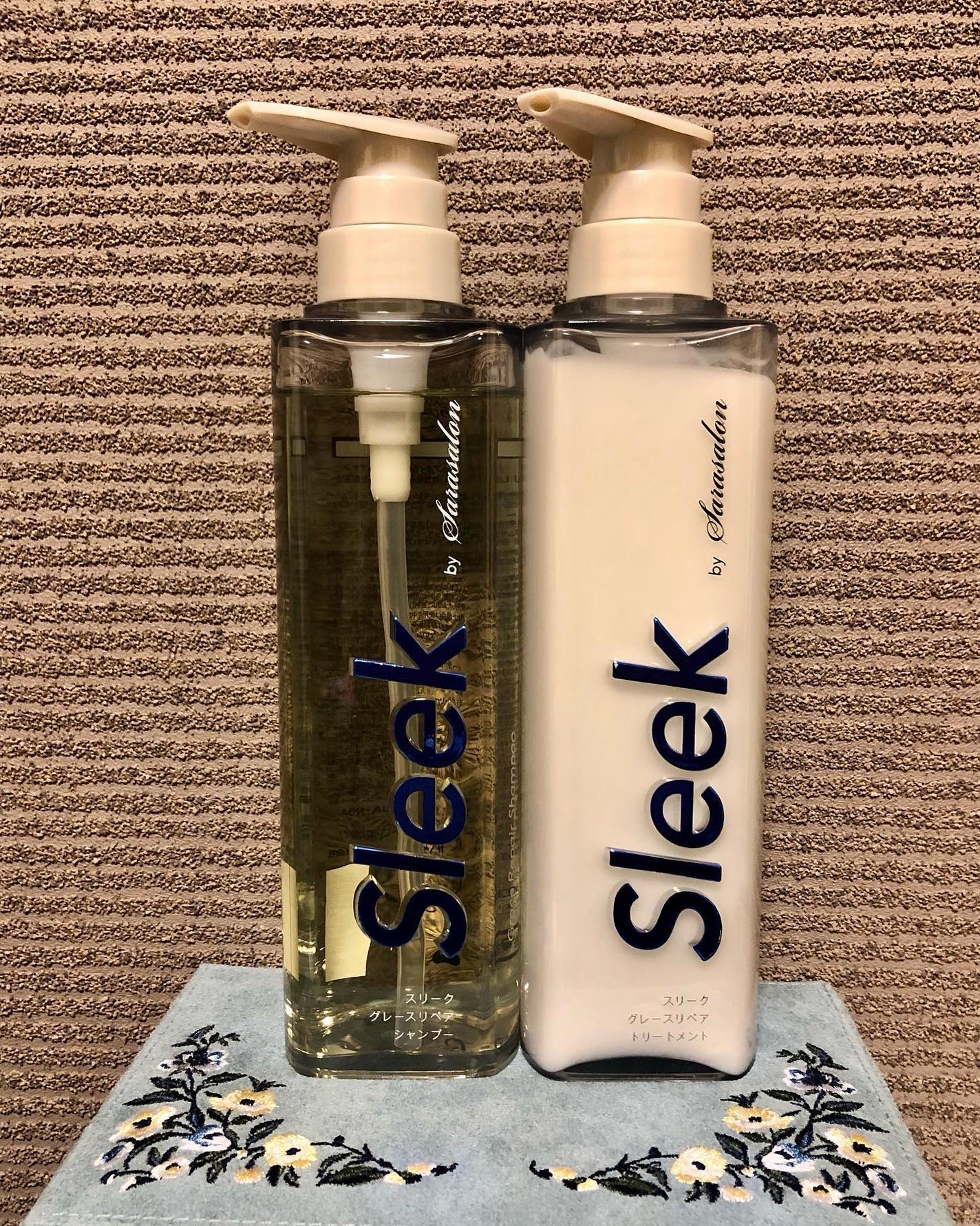 グレースリペアシャンプー/トリートメント/スリーク by サラサロン/市販シャンプーを使ったクチコミ(1枚目)