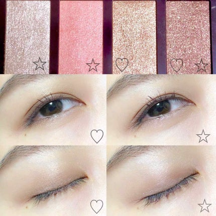 グラマラスリッチ アイパレット (クリスマスコフレ 2018)/Visée/メイクアップキットを使ったクチコミ(2枚目)