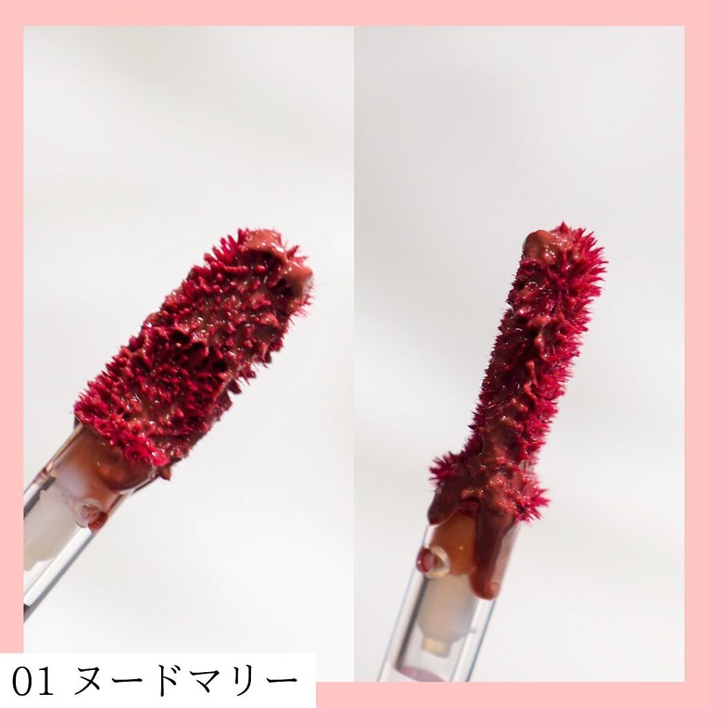 グロウフィットウォーターティント/LIZDA/リップティントを使ったクチコミ(3枚目)