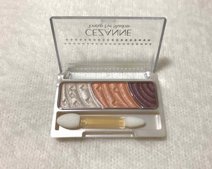 トーンアップアイシャドウ/CEZANNE/アイシャドウパレットを使ったクチコミ(2枚目)