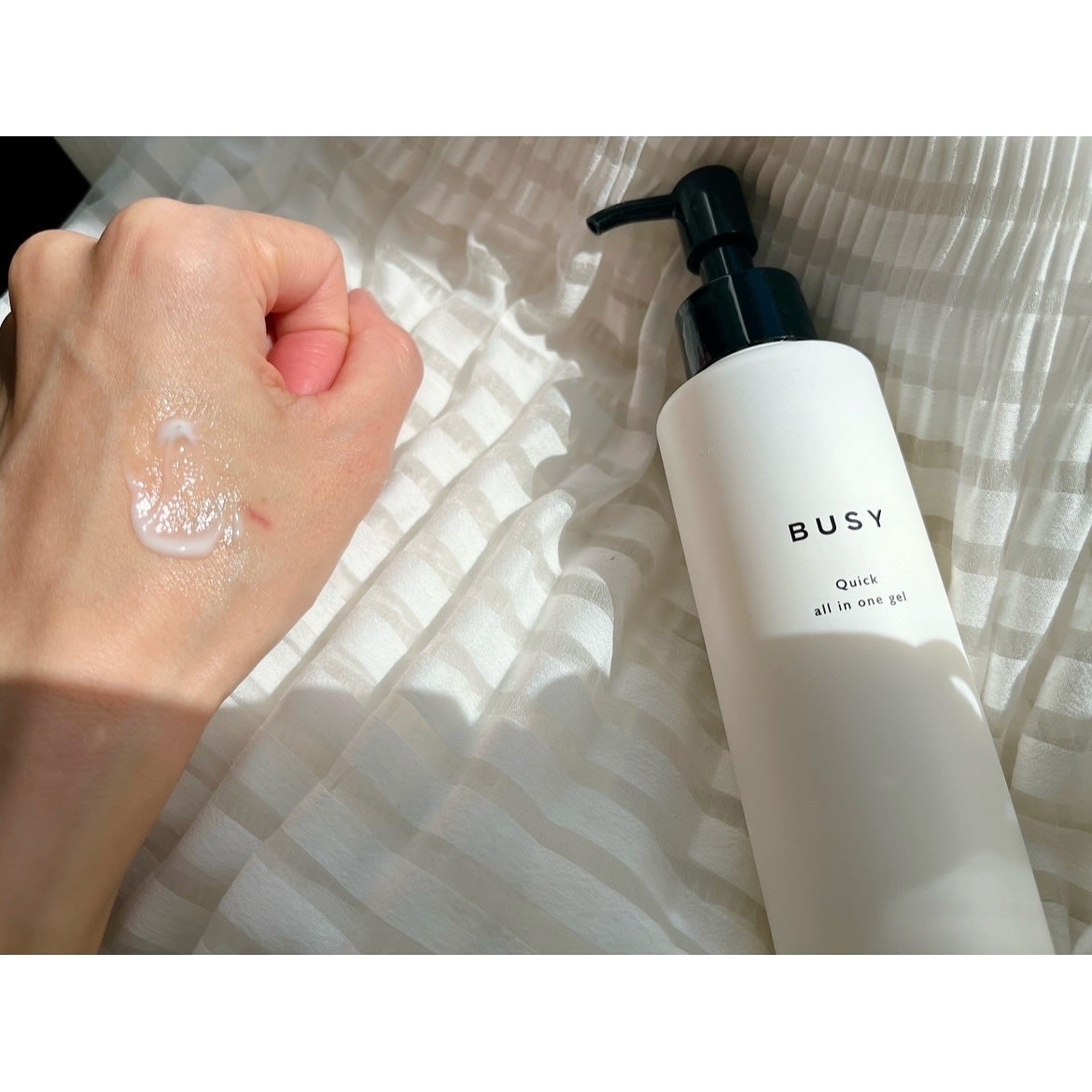 ビジー クイック オールインワンジェル/BUSY/オールインワン化粧品を使ったクチコミ(3枚目)