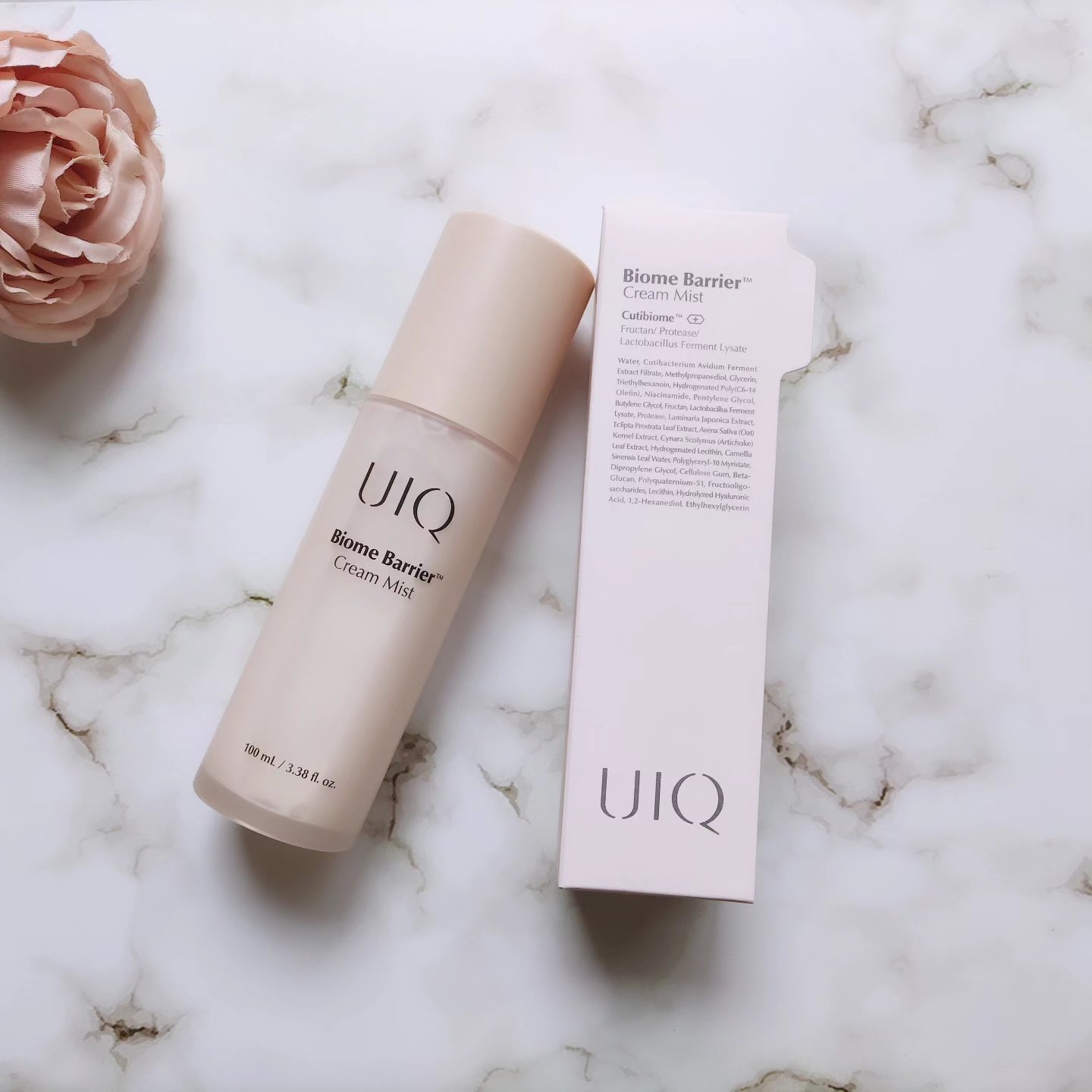 バイオームバリア クリームミスト/UIQ/ミスト状化粧水を使ったクチコミ（1枚目）