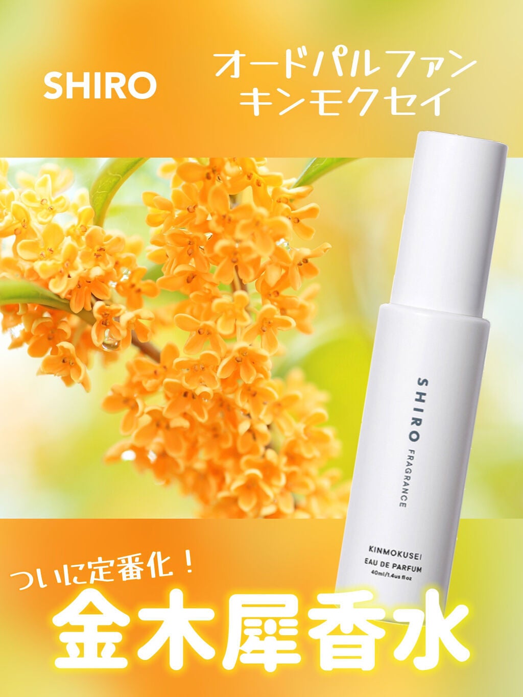 キンモクセイ オードパルファン /SHIRO/香水(レディース)を使ったクチコミ(1枚目)