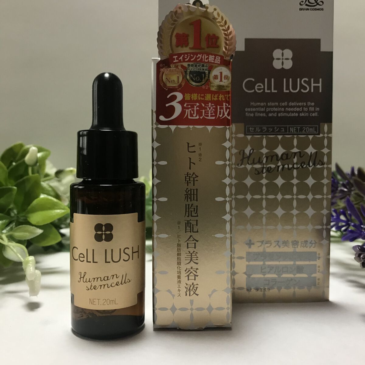 ヒト幹細胞配合美容液/セルラッシュ/美容液を使ったクチコミ（2枚目）