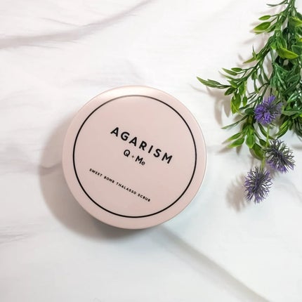 Q+Me スウィート ボム タラソ スクラブ/AGARISM/バスト・ヒップケアを使ったクチコミ(1枚目)