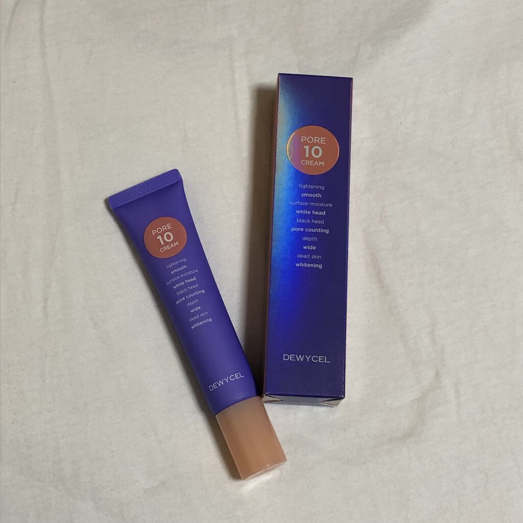 ポアーテンクリーム/DEWYCEL/化粧下地を使ったクチコミ（1枚目）