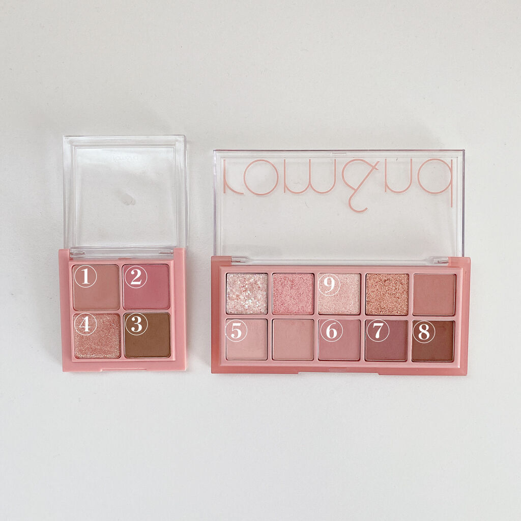 ベターザンパレット/rom&nd/アイシャドウパレットを使ったクチコミ（2枚目）