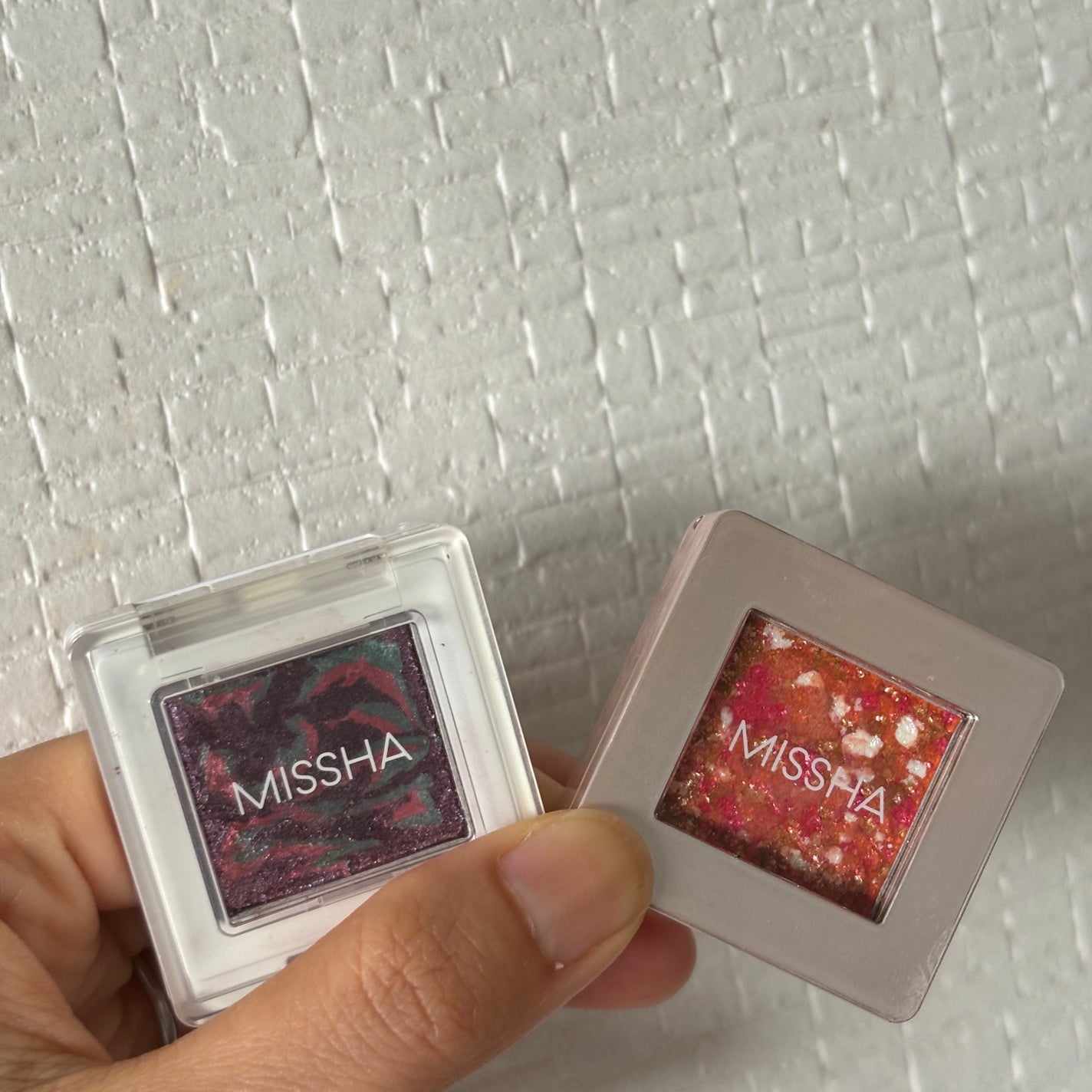 グリッタープリズム シャドウ/MISSHA/グリッターを使ったクチコミ(1枚目)