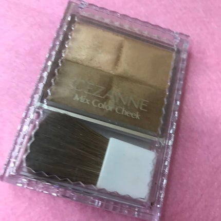 ミックスカラーチーク/CEZANNE/パウダーチークを使ったクチコミ(1枚目)