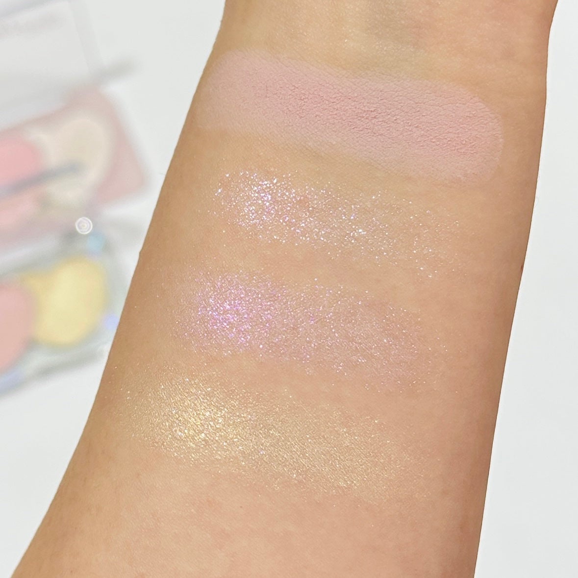 ハートポップデュオブラッシャー/ETUDE/パウダーチークを使ったクチコミ(4枚目)