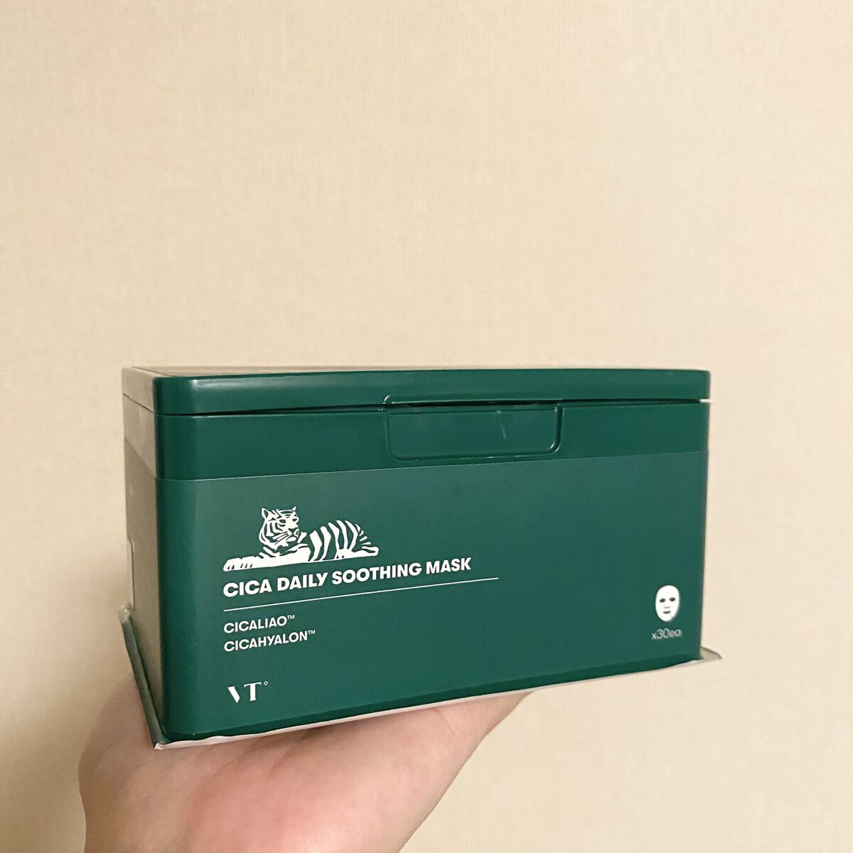 CICA デイリースージングマスク/VT/シートマスク・パックを使ったクチコミ（1枚目）