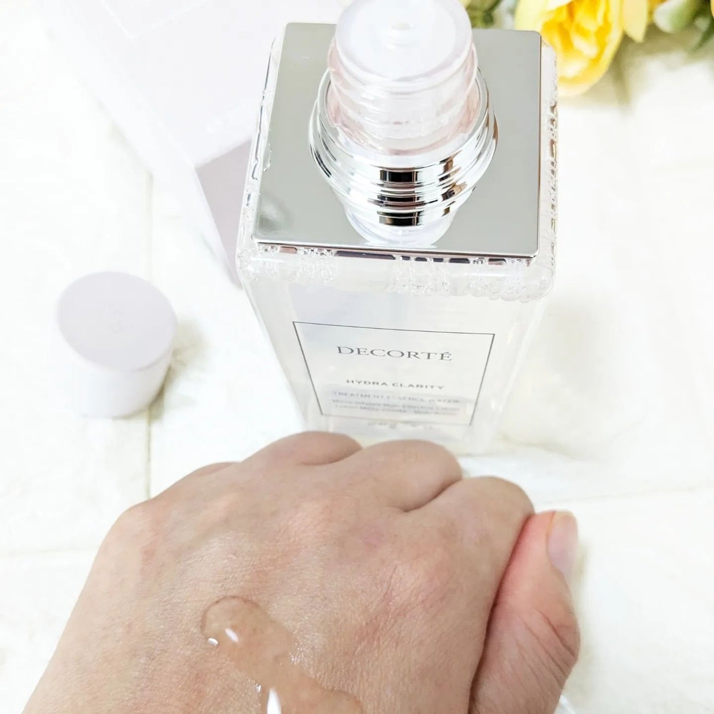 イドラクラリティ 薬用 トリートメント エッセンス ウォーター/DECORTÉ/化粧水を使ったクチコミ(3枚目)