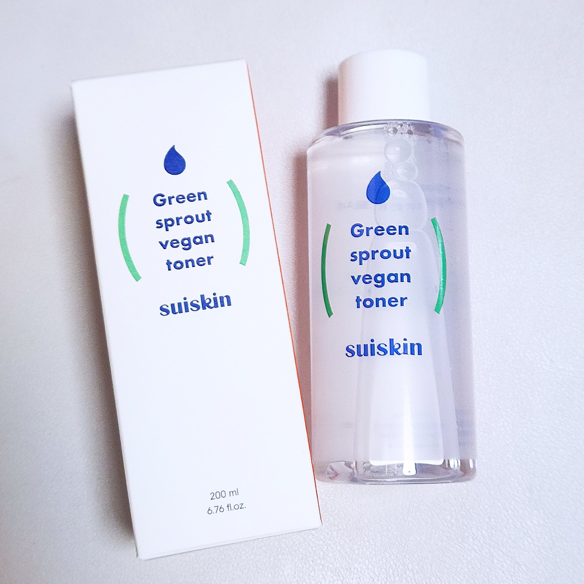 Green sprout vegan toner/suiskin/化粧水を使ったクチコミ（1枚目）