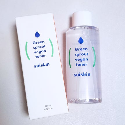 Green sprout vegan toner/suiskin/åç²§æ°Žã䜿ã£ãã¯ãã³ãïŒ1æç®ïŒ