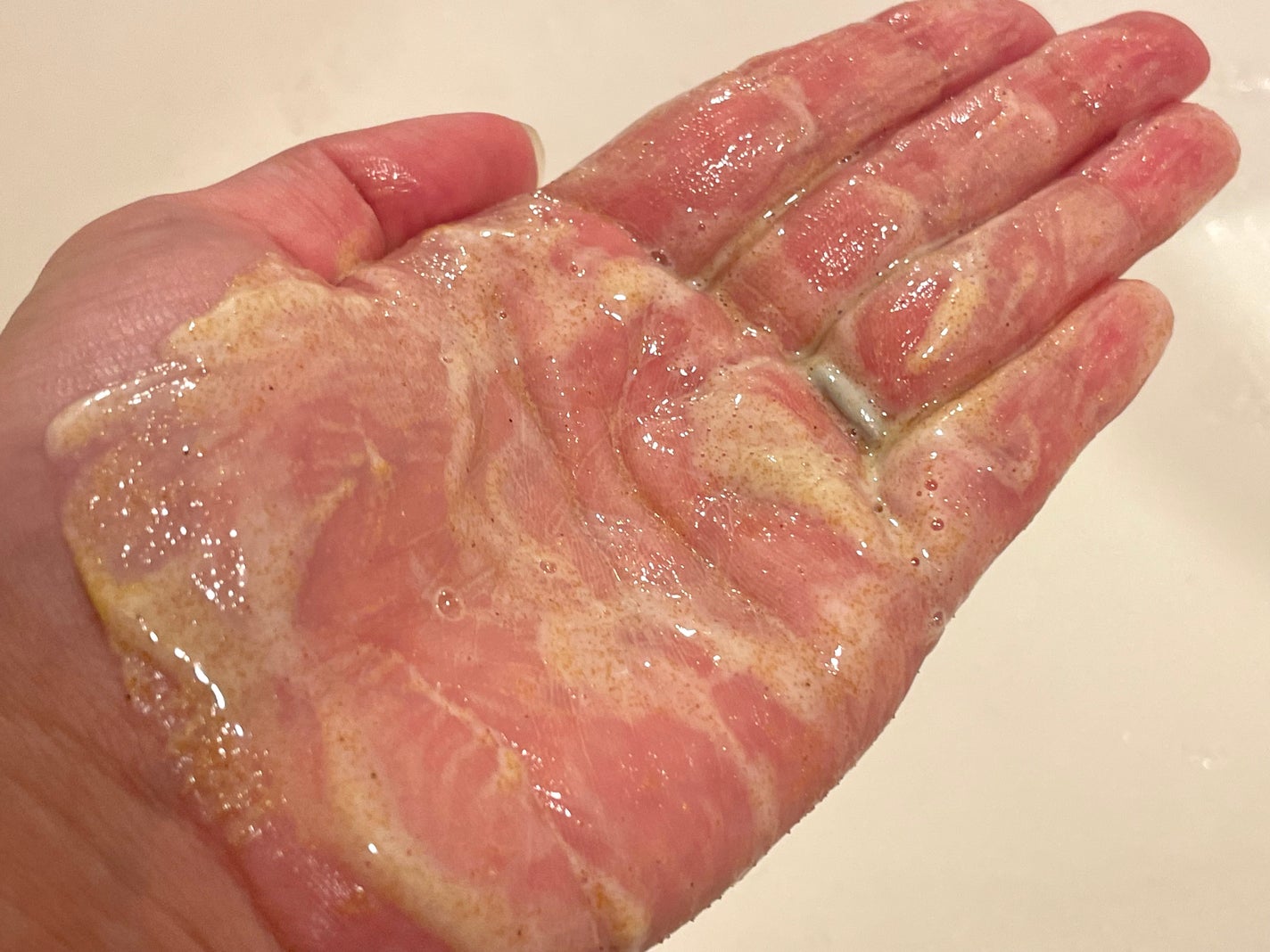 オリジナルボディスクラブ ベリーミックス/plu/ボディスクラブを使ったクチコミ(3枚目)