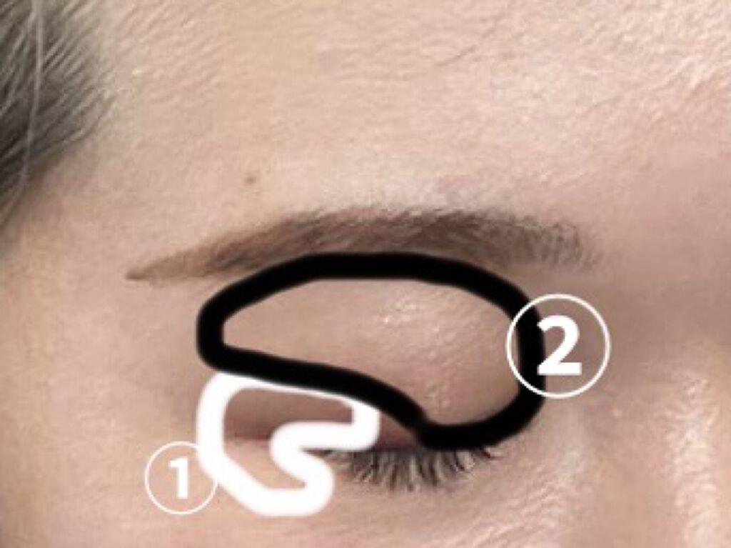 THE アイパレR/b idol/アイシャドウパレットを使ったクチコミ（2枚目）