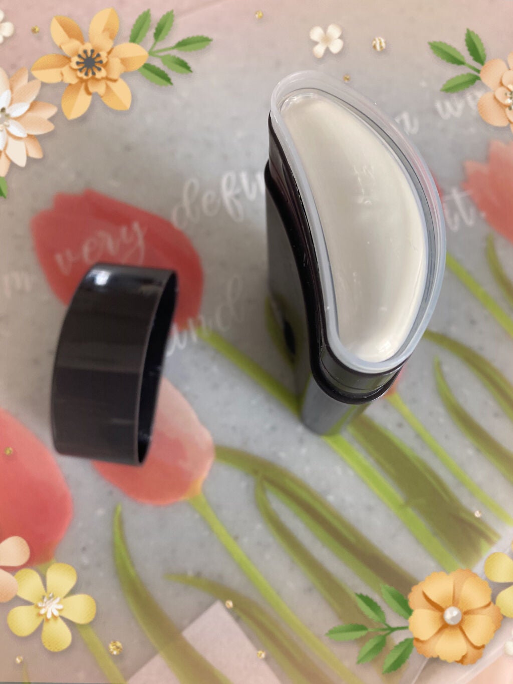 トーンアップ サンスティック シルキーバー/Abib /日焼け止め・UVケアを使ったクチコミ(2枚目)