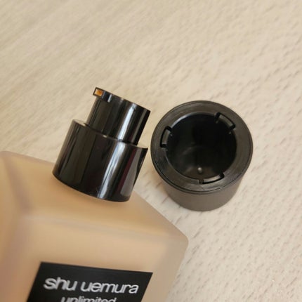 (旧)アンリミテッド ラスティング フルイド/shu uemura/リキッドファンデーションを使ったクチコミ(4枚目)