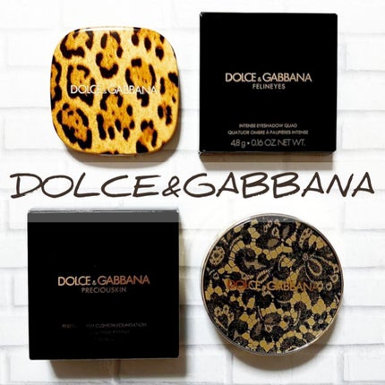 フェリンアイズ インテンスアイシャドウ クアッド/DOLCE&GABBANA BEAUTY/アイシャドウパレットを使ったクチコミ(3枚目)
