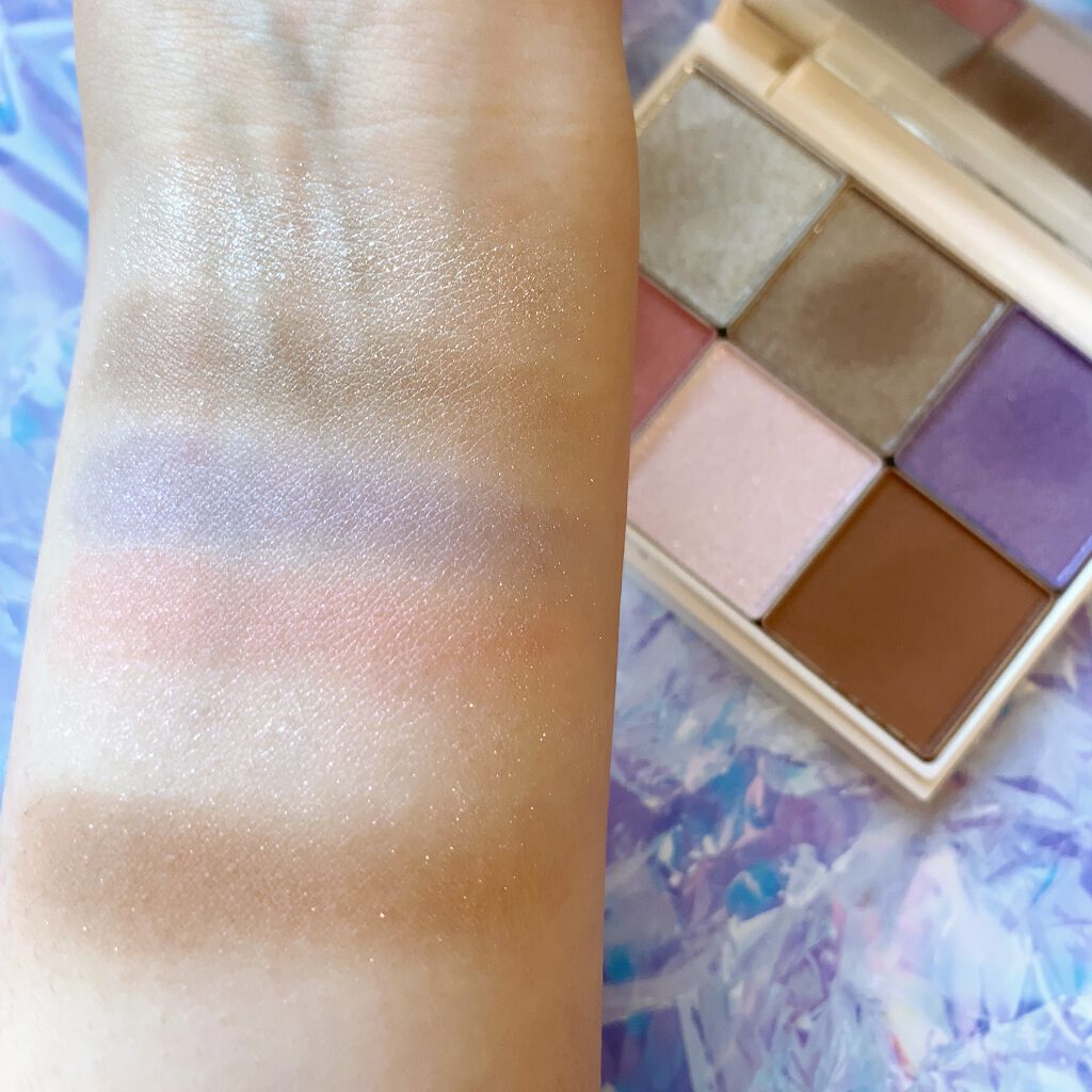 プリズマティックラスター アイシャドウパレット/RMK/アイシャドウパレットを使ったクチコミ(2枚目)