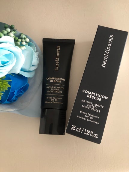 CR ナチュラル マット モイスチャライザー/bareMinerals/クリーム・エマルジョンファンデーションを使ったクチコミ(1枚目)