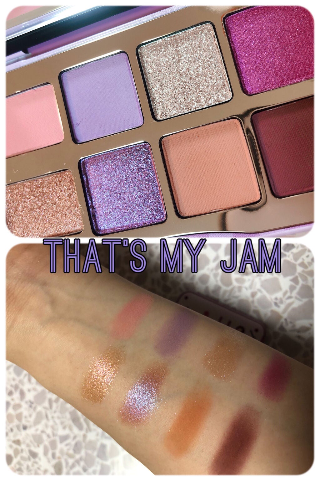 ザッツ マイ ジャム! ミニ アイシャドウ パレット /Too Faced/アイシャドウパレットを使ったクチコミ(2枚目)