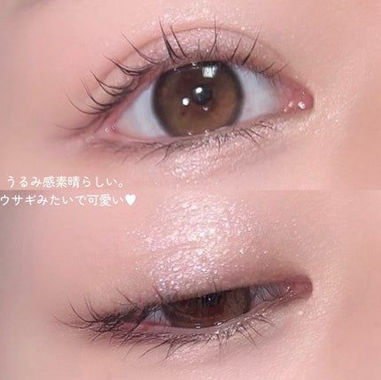 シングルシャイニーアイシャドウ/CEZANNE/アイシャドウを使ったクチコミ(5枚目)