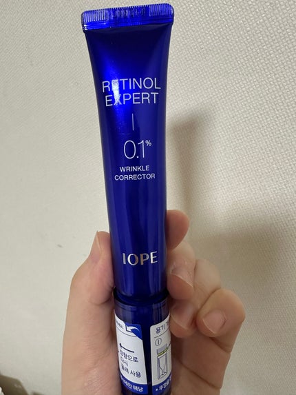 レチノール エキスパート0.1%/IOPE/美容液を使ったクチコミ(1枚目)