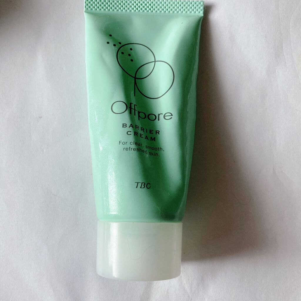 オフポア バリアクリーム/TBC/フェイスクリームを使ったクチコミ（2枚目）