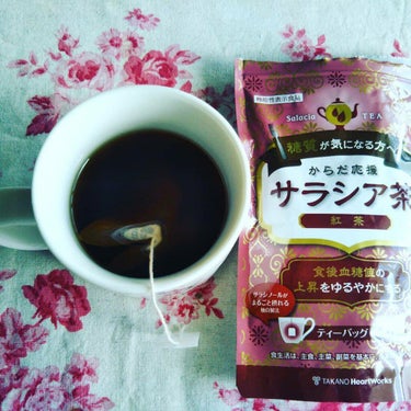 ダイエットドリンク サラシア茶のクチコミ「からだ応援サラシア茶をモニター体験させていただきました☺美味しいけど身体にも良い◎糖質を押さえ.....」（1枚目）