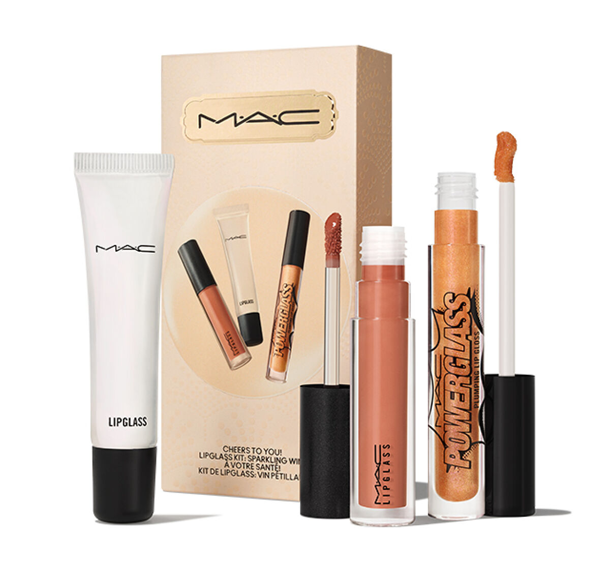 チアーズ トゥ ユー ! リップガラス キット / M・A・C