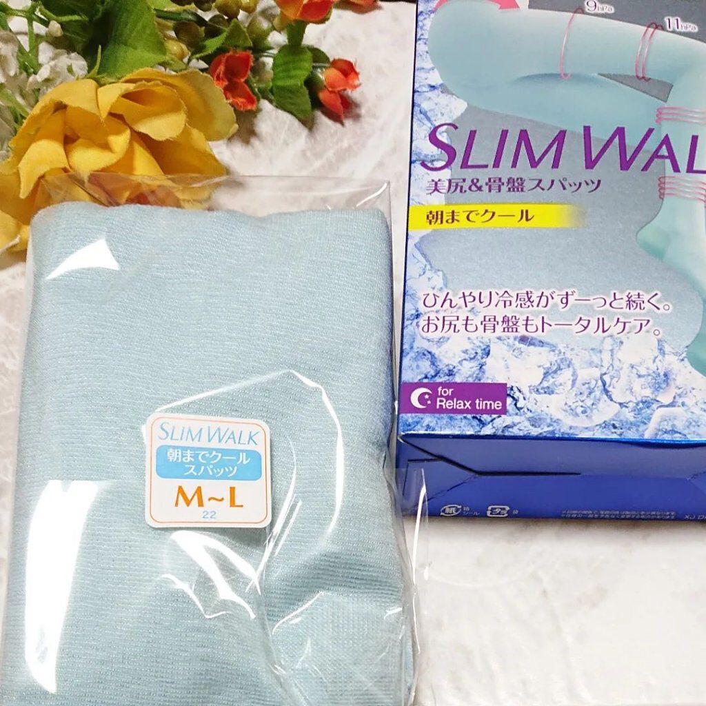 美脚美尻クールスパッツ/SLIMWALK/着圧ソックス・レギンスを使ったクチコミ（3枚目）