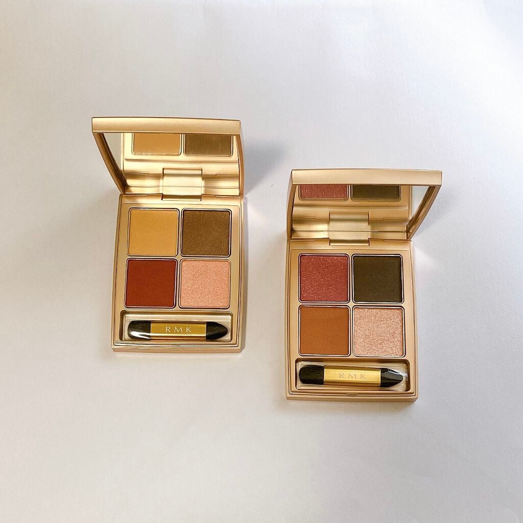 ローズウッドデイドリーム 4アイズ /RMK/アイシャドウパレットを使ったクチコミ(9枚目)