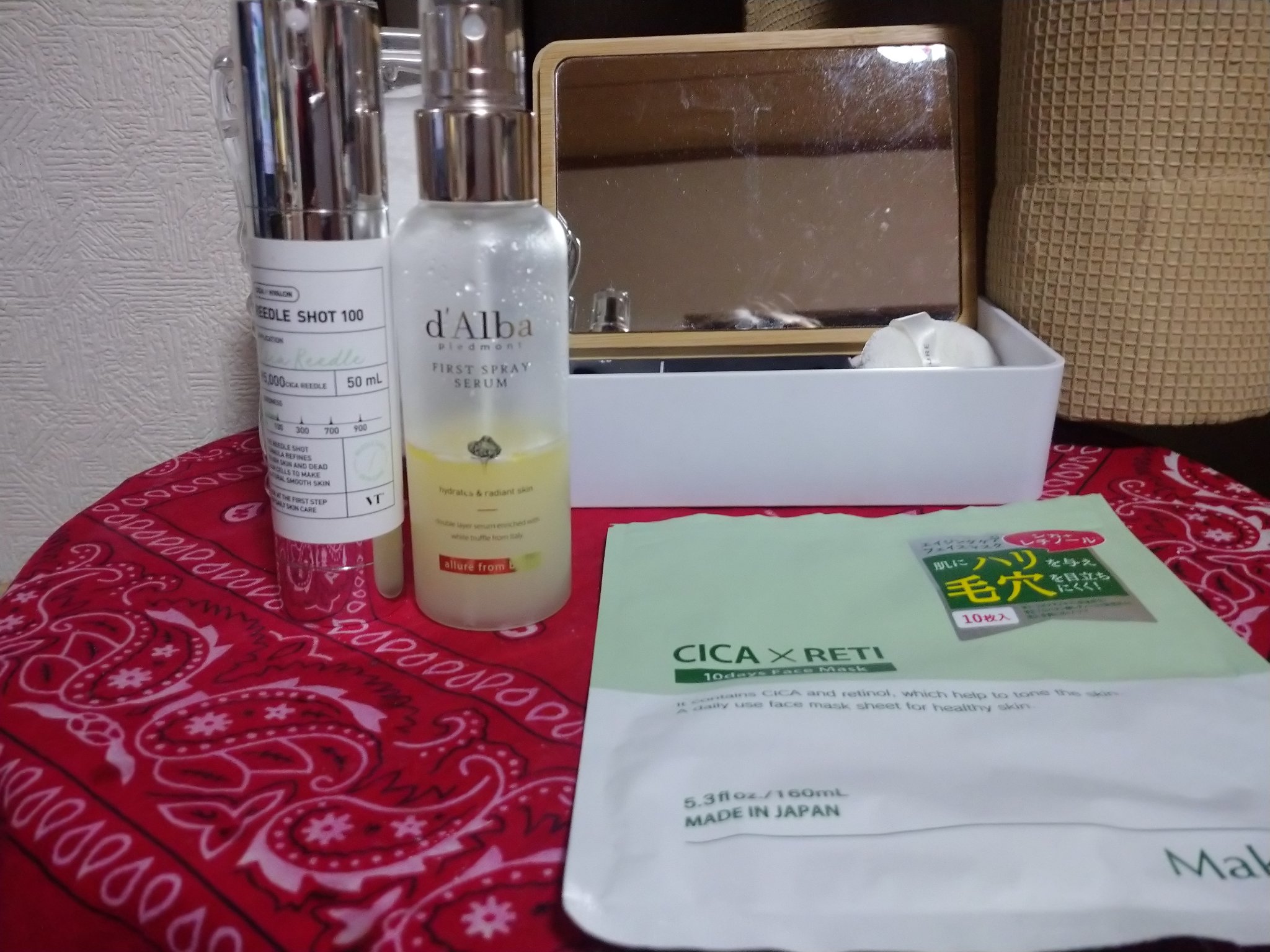 CICA×RETI ディープモイストスキンローション/Make.iN/化粧水を使ったクチコミ（1枚目）