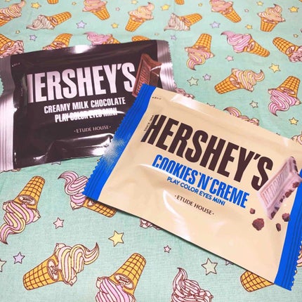 ハーシー プレイカラーアイズミニ/ETUDE/アイシャドウパレットを使ったクチコミ(1枚目)